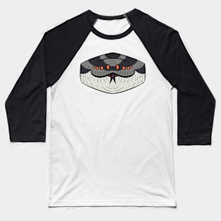 Axanthic Ball Python Mask Baseball T-Shirt